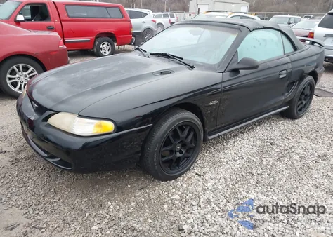 1996 Ford Mustang Gt из США, поврежденный, VIN 1FALP45X2TF185598